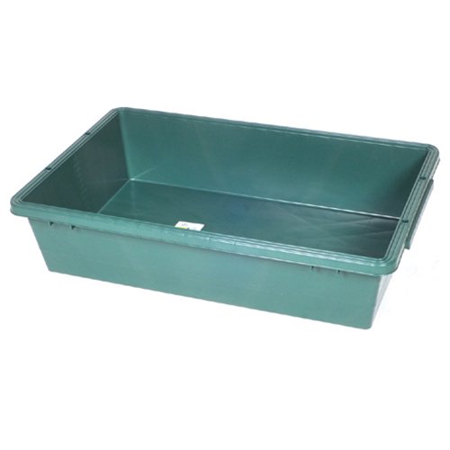 緑長 プラスチック製トロ舟 120L グリーン