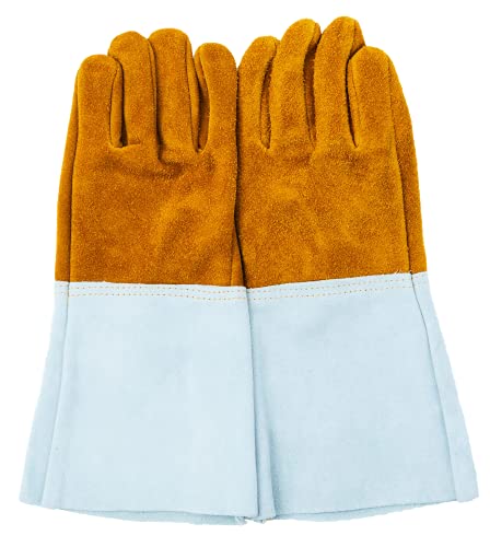 SUZUKID 溶接用本革手袋 裏出し仕様 P-106