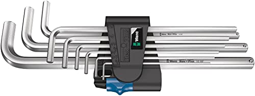 Wera 950/9 Hex-Plus HF 1 六角レンチセット（ミリサイズ 9本組 保持機能付）