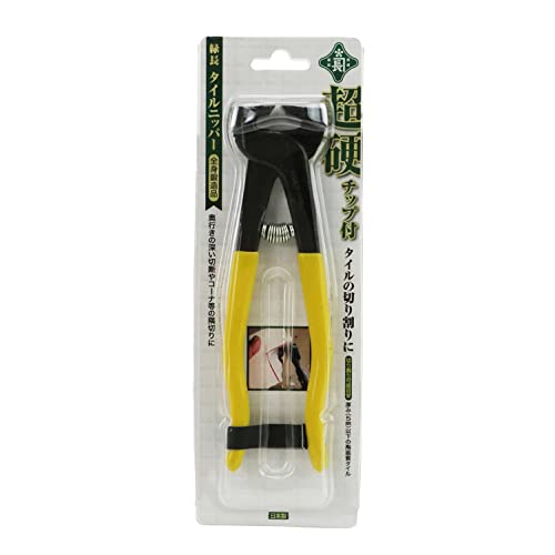 千吉 超硬チップ付全身鍛造品 タイルニッパー