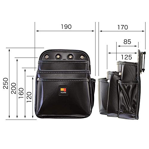 Tajima SEF Tool Pouch 3-Tier Large SFKBN-3L