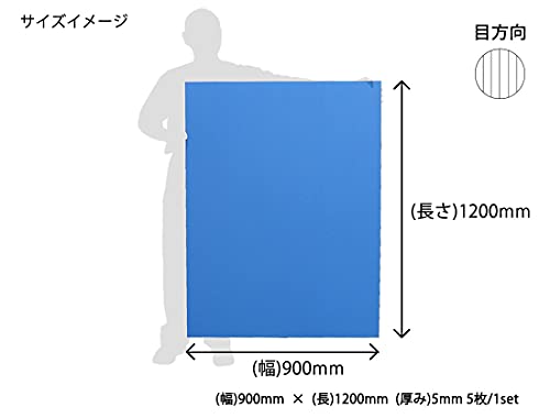 プラダンシート 国産 5枚セット 900mm×1200mm 厚5mm ホワイト