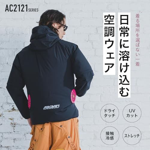 バートル AC2121 エアークラフト 半袖ブルゾン（冷感素材）