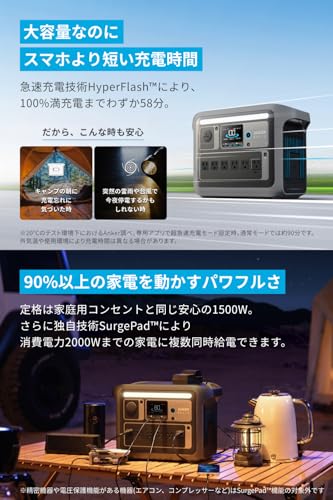Anker SOLIX C1000 ポータブル電源 1056Wh