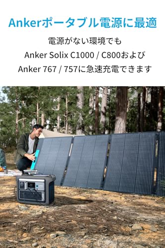 Anker SOLIX PS400 ポータブルソーラーパネル 400W