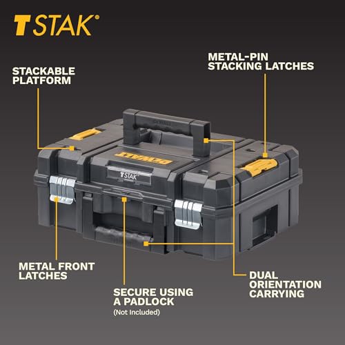 DeWalt DWST17807 TSTAK II フラットトップ 全体像