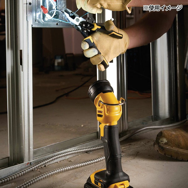 DEWALT 充電式LEDピボットライト 18V バッテリー・充電器別売 DCL040