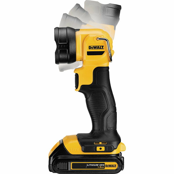 DEWALT 充電式LEDピボットライト 18V バッテリー・充電器別売 DCL040