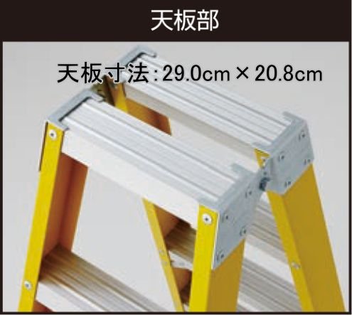 長谷川工業 FRP脚立 電工用 RGF1.0-15(1.41m)