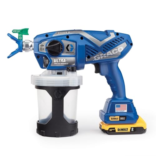 Graco Ultra コードレス ハンドヘルド エアレスペイントスプレーヤー 17M363