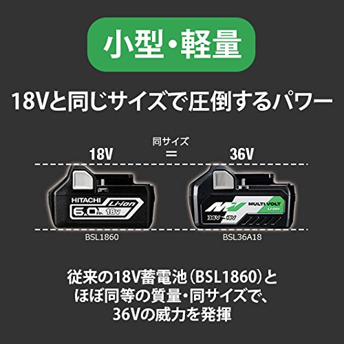 HiKOKI BSL36A18 マルチボルトバッテリー 36V 2.5Ah