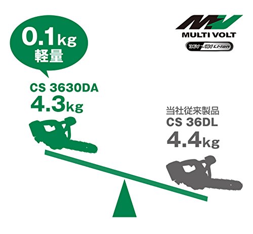 HiKOKI CS3630DA コードレスチェーンソー 36V マルチボルト バー長300mm