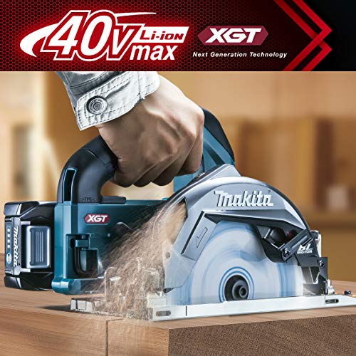 Makita HS002GZ 40Vmax Cordless Circular Saw 165mm Wireless Dust Sync Blue