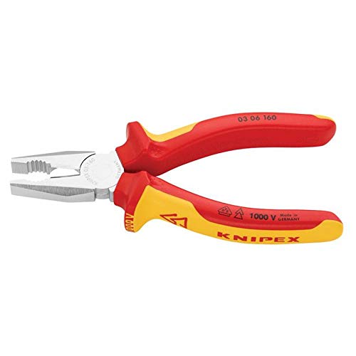 KNIPEX 絶縁ペンチ 1000V 160mm 0306-160