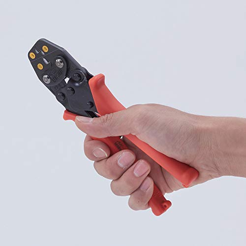 ロブテックス(LOBSTER) 絶縁被覆付閉端接続子用ミニ圧着工具 AK25MA