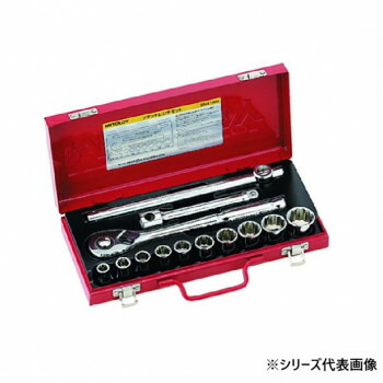 MITOLOY SN414M-ISO 1/2インチ ソケットレンチセット 14点