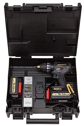 EZ74A3LJ2GT1 充電ドリルドライバー タップモード付 18V 5.0Ah 電池2個付セット ブラ
