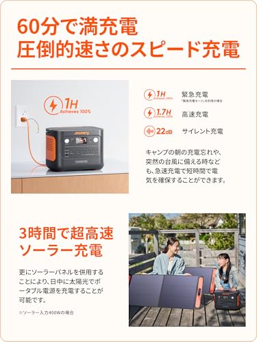 Jackery Portable Power Station 1000 New 1000Wh