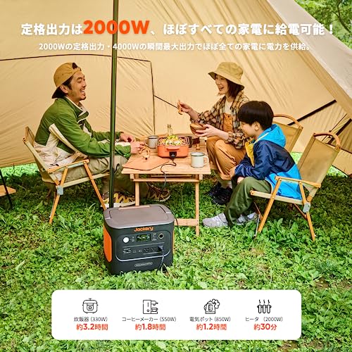 Jackery Portable Power Station 1000 Plus 1264Wh LFP 2000W