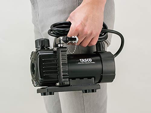 イチネンTASCO TA150SV ウルトラミニシングルステージ真空ポンプ(AC100V)