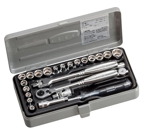 TONE S2187C ソケットレンチセット 差込角6.35mm（1/4