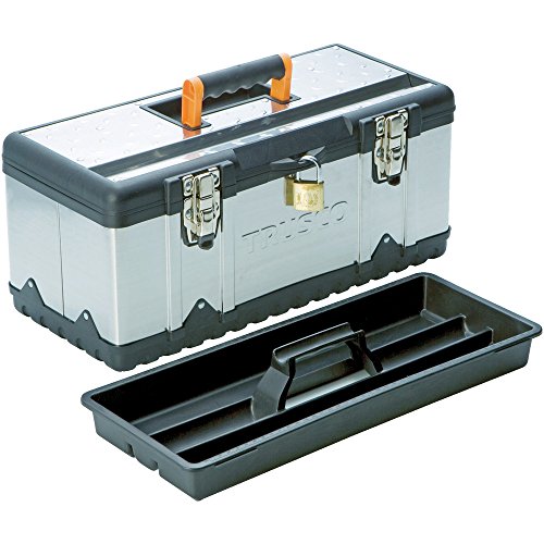 TRUSCO(トラスコ) ステンレス工具箱 Lサイズ TSUS-3024L