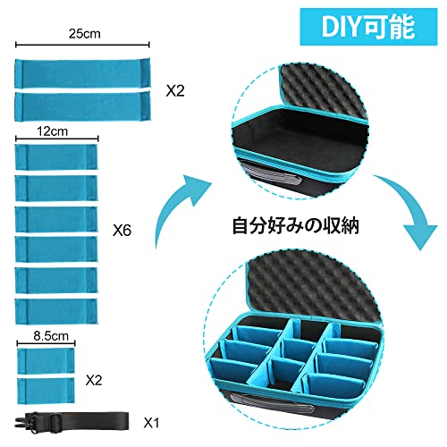 Waitley バッテリー収納ケース マキタ10.8V-18V-36V対応