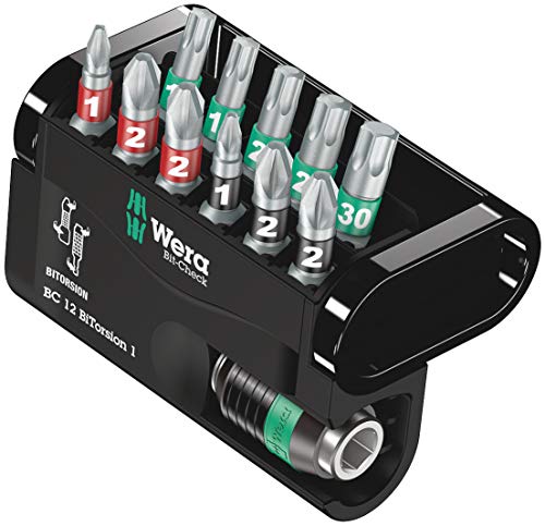 Wera Bit-Check 889/4 ドライバービットセット 12点