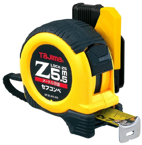 Tajima SEF Z-Lock 25 Tape Measure 5.5m SFZL2555BL