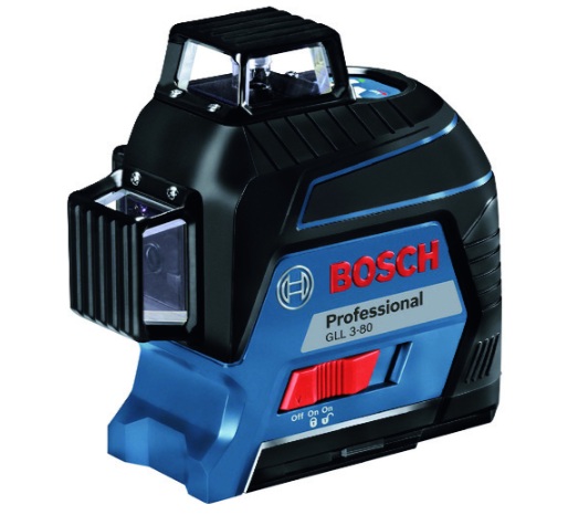 Bosch(ボッシュ) Professional レーザー墨出し器 GLL3-80NKIT(受光器・キャリングケース付)