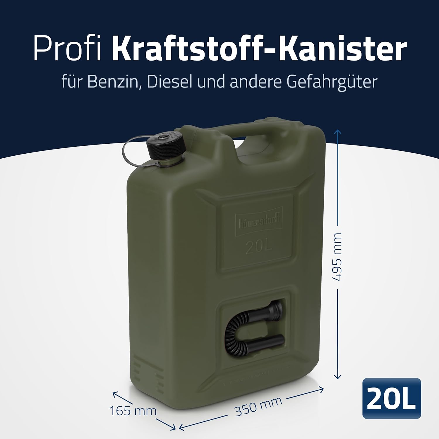hünersdorff Kraftstoff-Kanister 20 L