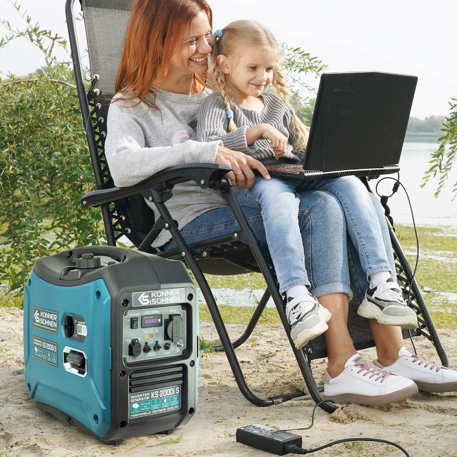 Könner & Söhnen Inverter-Generator KS 2000i S, Nennleistung 2.000 W
