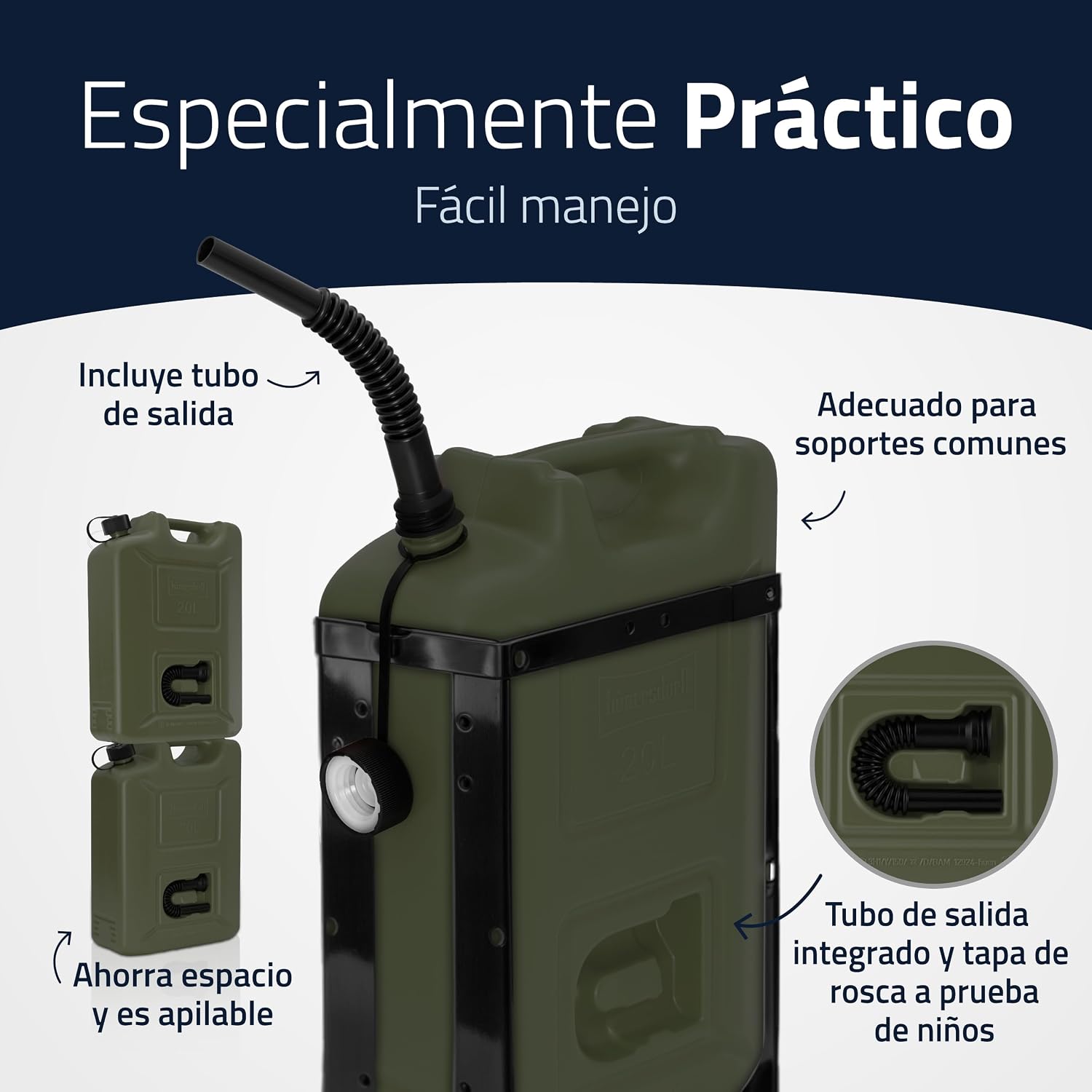 Bidón para Carburante Hünersdorff 20L