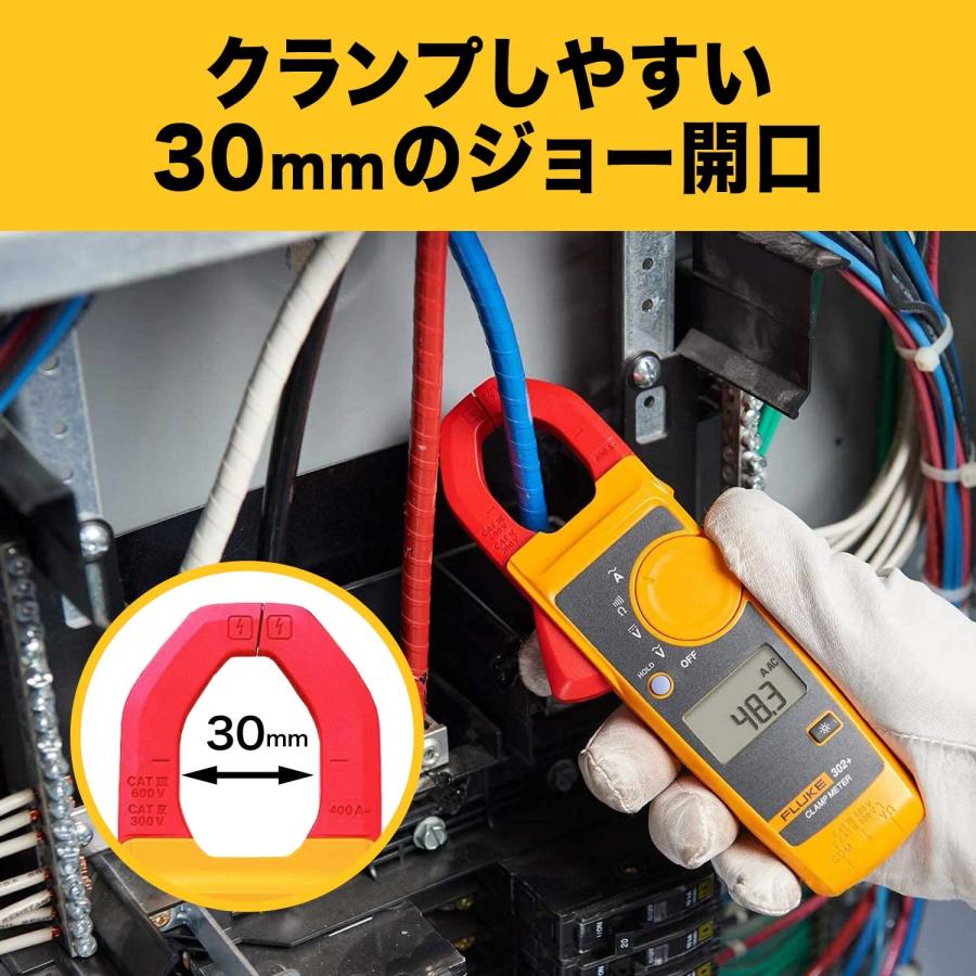 FLUKE(フルーク) AC400A クランプメーター【国内正規品】 FLUKE-302+(プラス)
