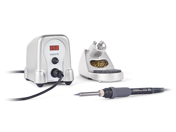 白光(HAKKO) 小型温調式ステーションはんだこて シルバー FX888DX-81SV