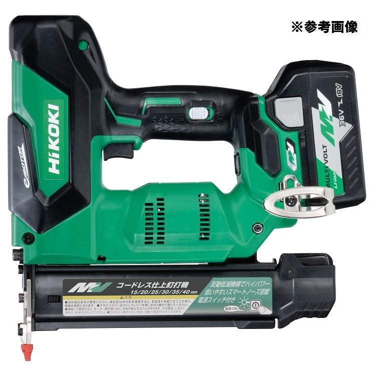 HiKOKI(ハイコーキ) 36V 充電式 仕上釘打機 NT3640DA バッテリー1個・充電器・ケース付 仕上釘40mm 反動低減機構 フィニッシュ NT3640DA(XPZ)