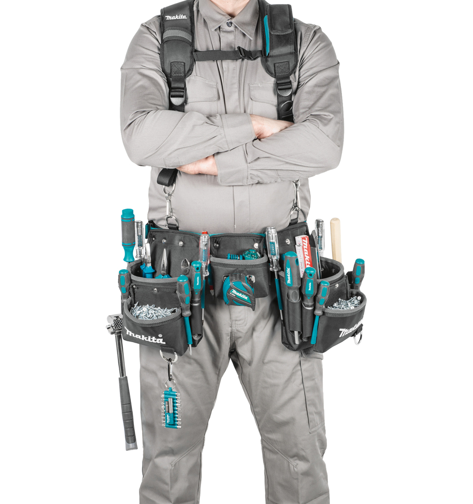 Makita E-15229 Three Pouch Tool Belt Set