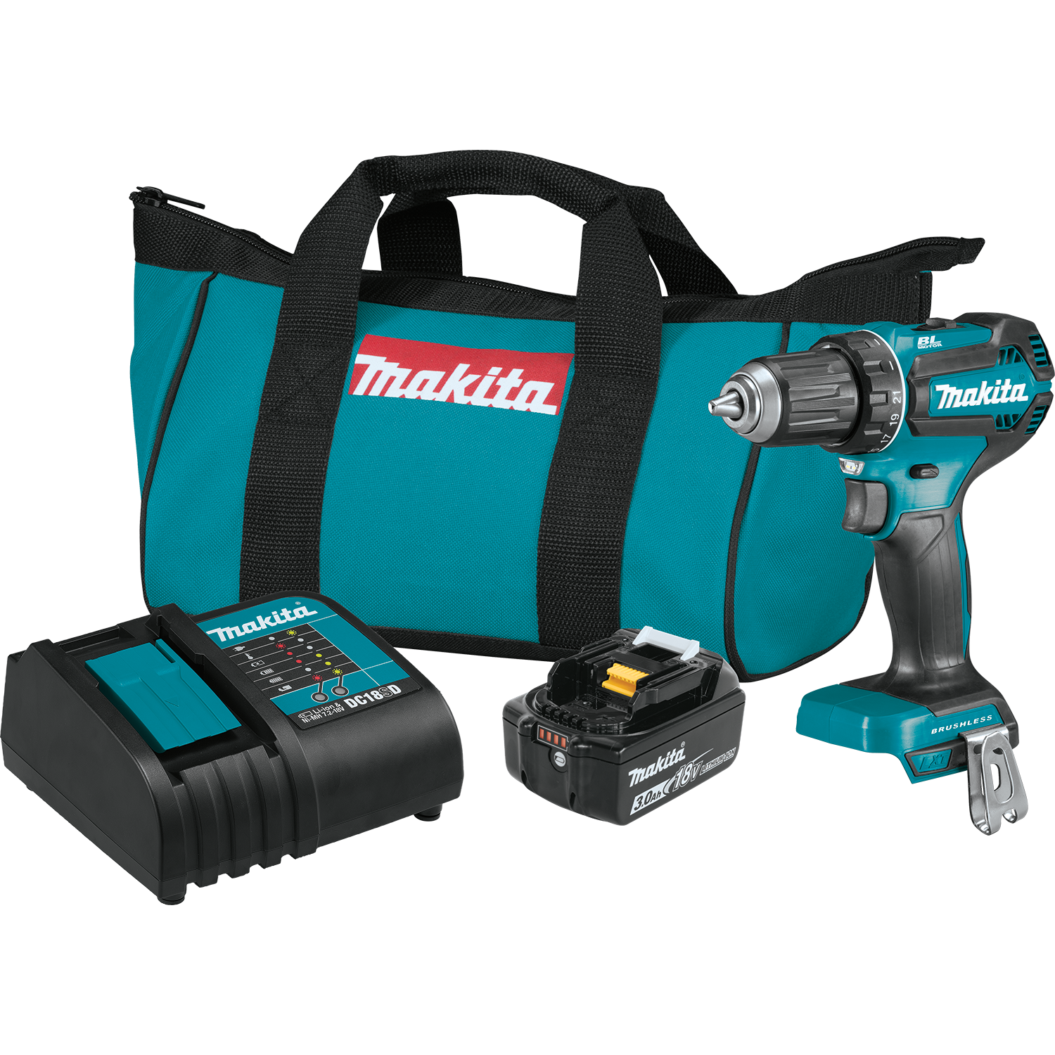 Makita XFD131 18V LXT Brushless Driver-Drill