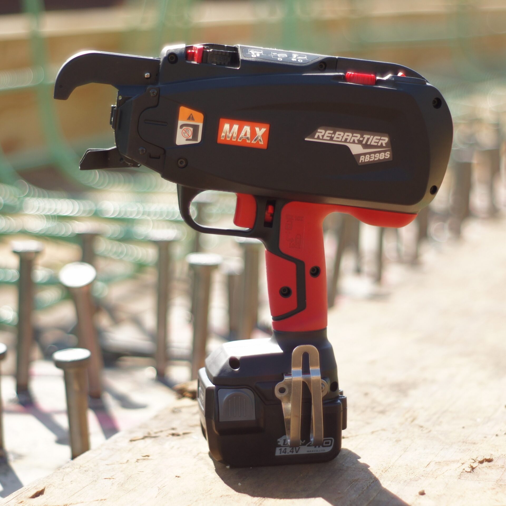 MAX RebarTier RB398S Bewehrungsbindegerät (kompakt, leicht)
