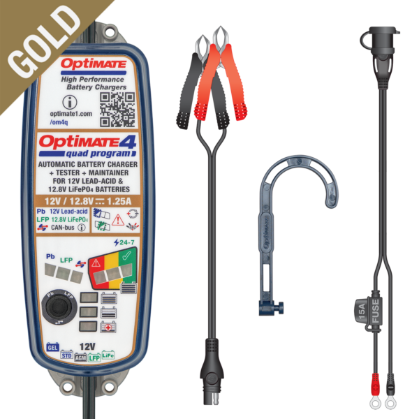 OptiMate 4 Quad Program battery charger
