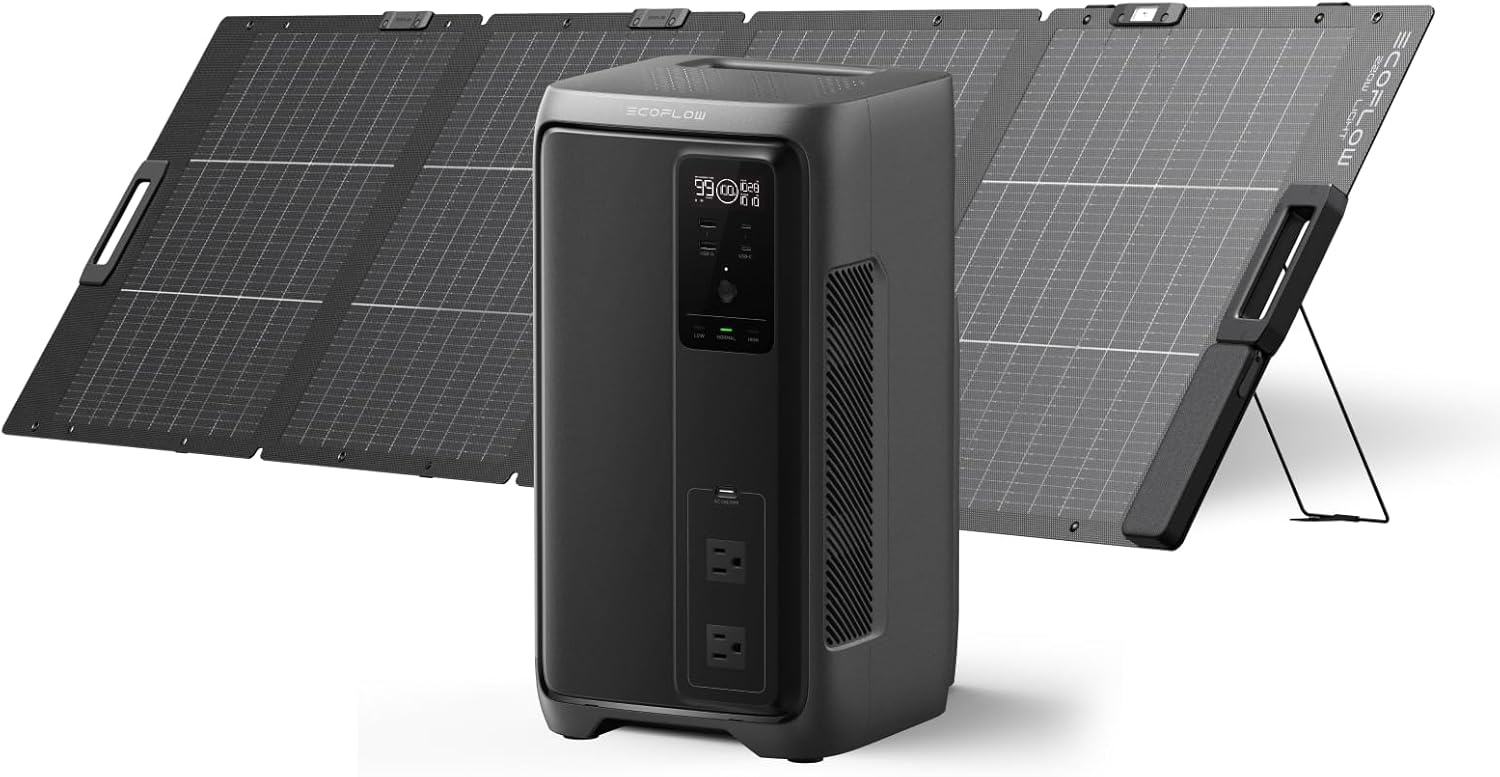 EcoFlow DELTA 3 2000 Air ポータブル電源 1920Wh ソーラーパネルセット