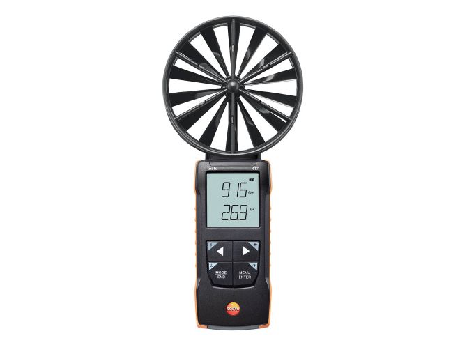 testo(テストー) 417 ベーン式風速計 φ100mm大型ベーン