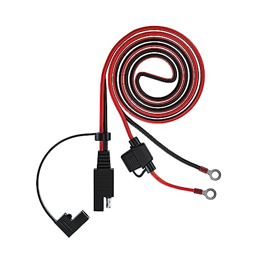 SAE端子配線ハーネス 1.4m 10Aヒューズ付き 使用イメージ