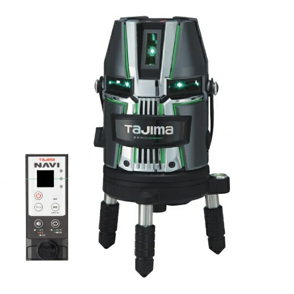 タジマ(TAJIMA) レーザー墨出し器 ZEROGREEN ZEROG2LN-KJC(本体・受光器セット)
