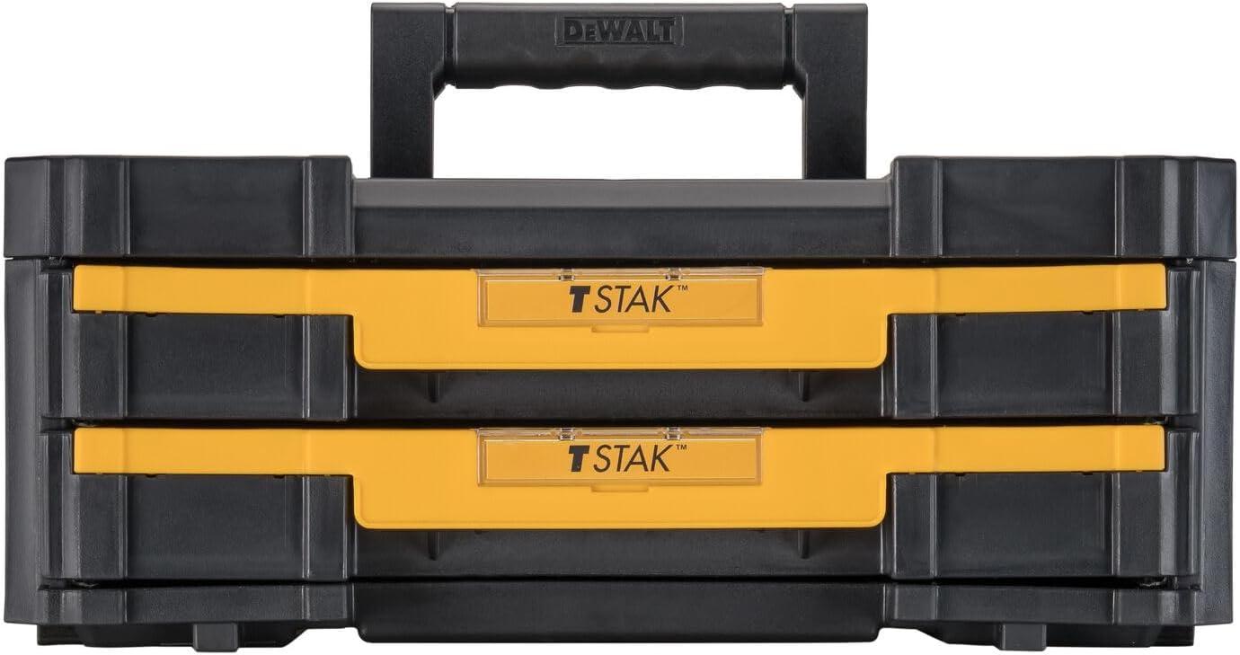 DEWALT TSTAK IV, cajones dobles poco profundos (DWST17804)