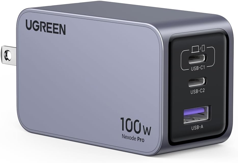 UGREEN Nexode Pro 100W充電器(3ポート/GaNInfinityチップ)