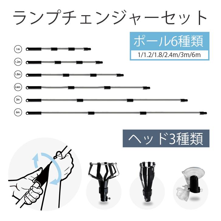 ランプチェンジャーセット(電球交換棒)