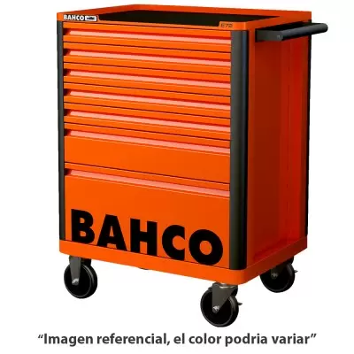 Bahco 1472K7 carrito de herramientas 7 cajones naranja foto de producto