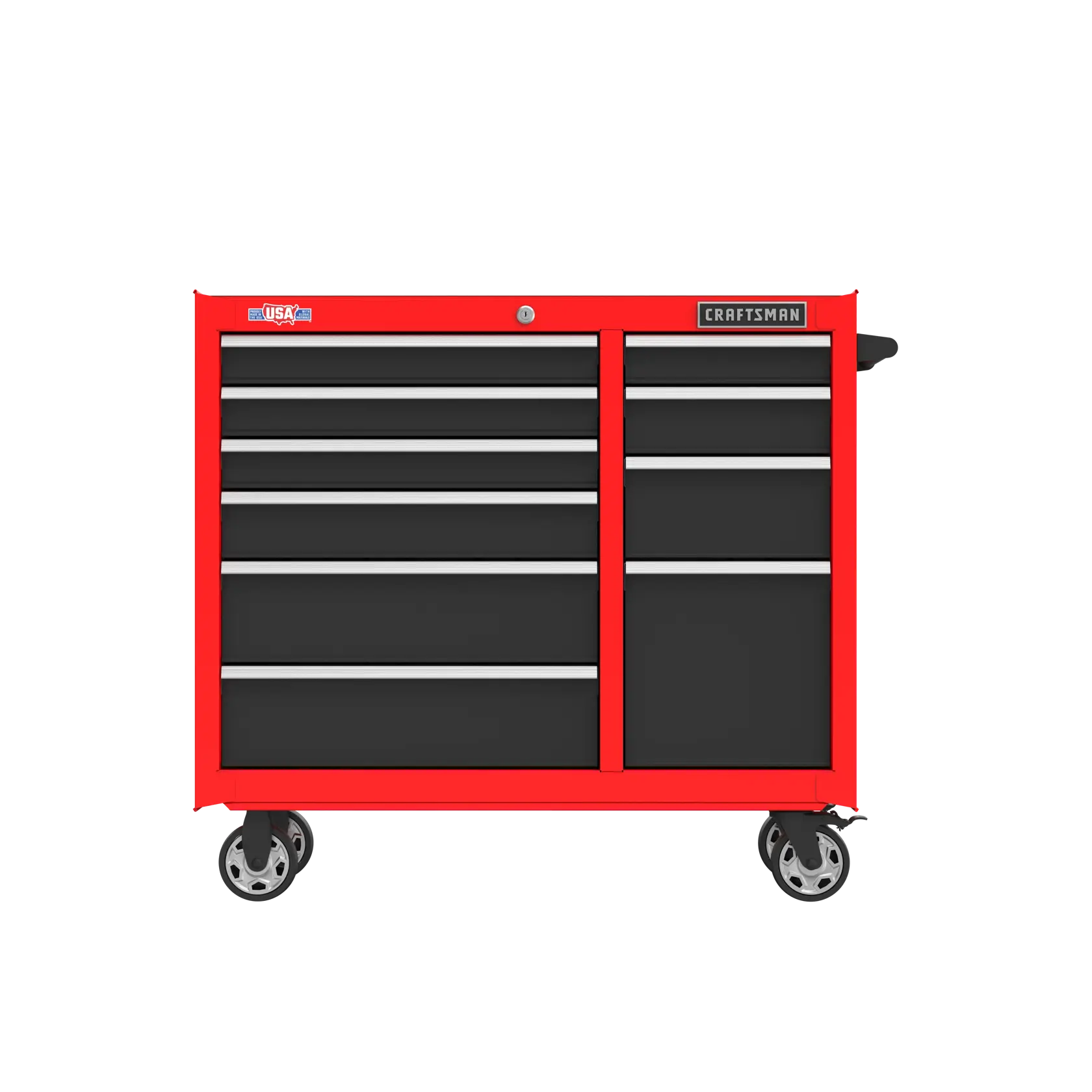CRAFTSMAN S2000 CMST98270RB 41-inch 10-drawer rolling tool cabinet product photo