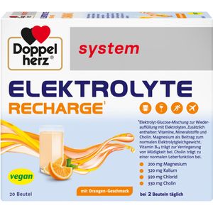 Doppelherz Elektrolyte Recharge System, Granulado 20 uds